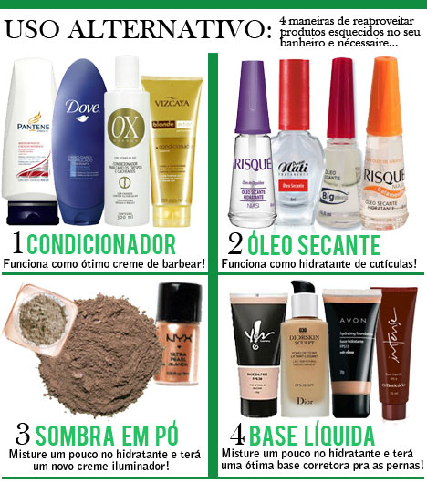 USOALTERNATIVODEPRODUTOSDEBELEZA