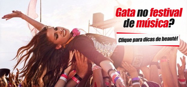 Beleza nos festivais de música!