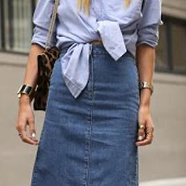 Denim chic