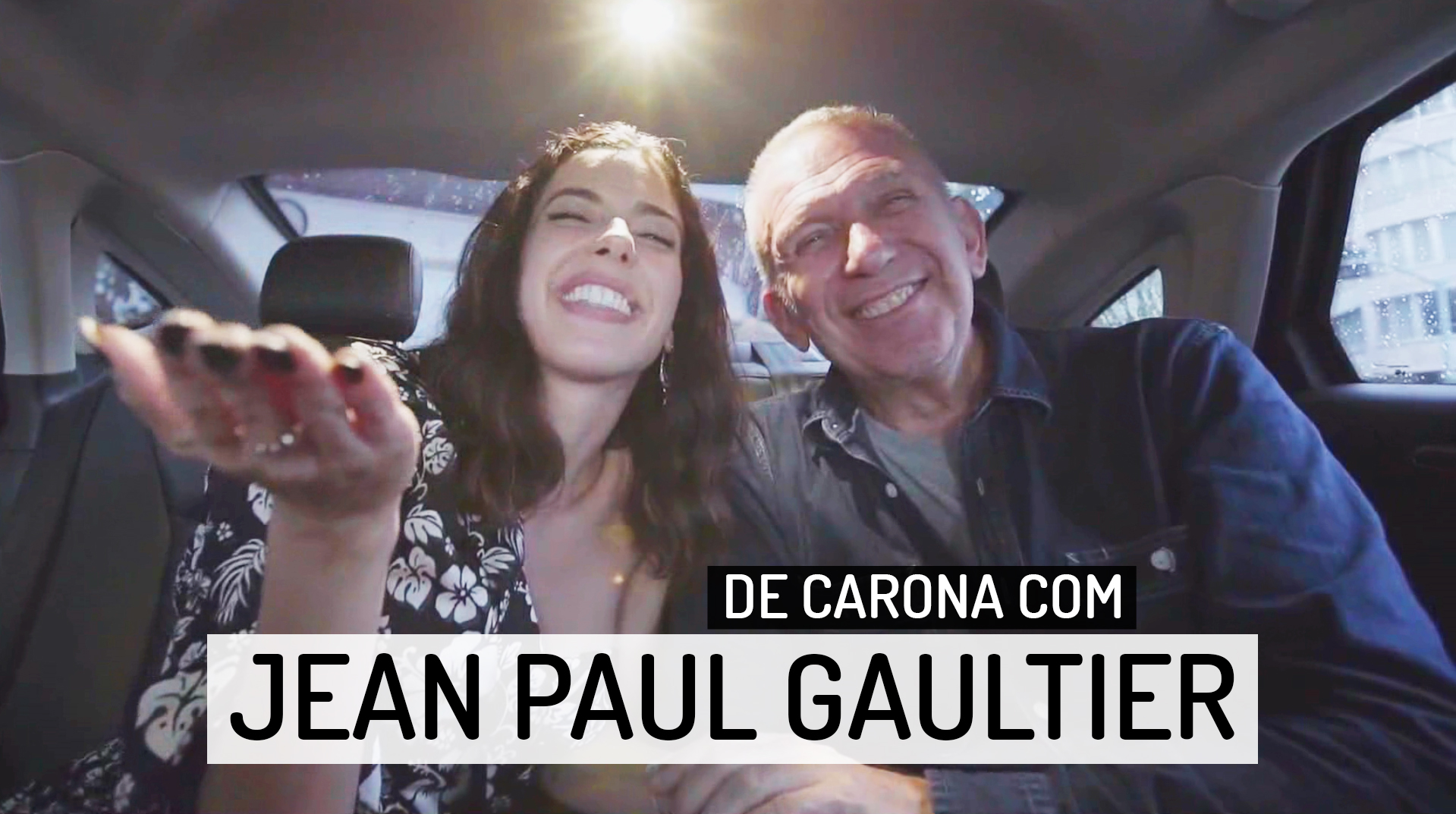 De Carona entrevista Jean Paul Gaultier