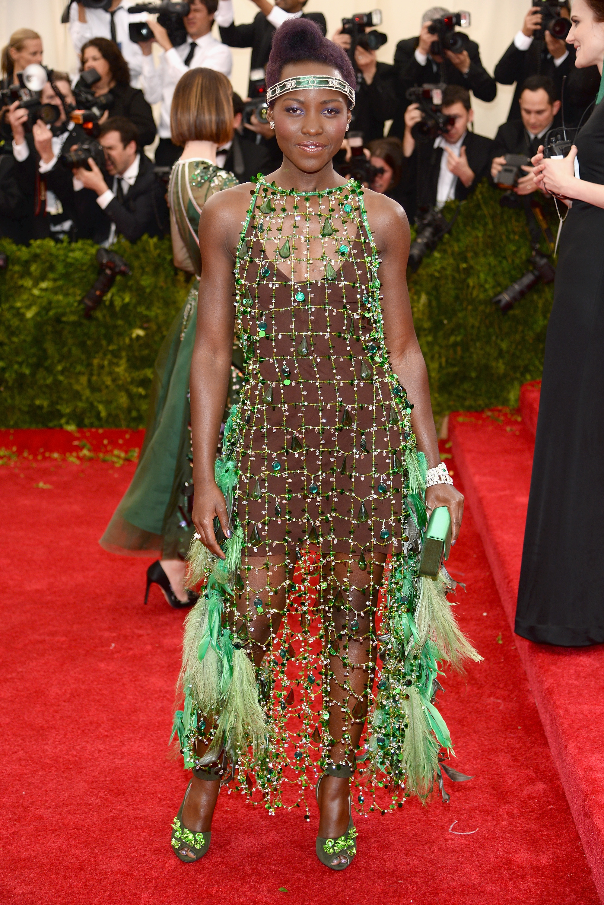 "Charles James: Beyond Fashion" Costume Institute Gala - Arrivals NEW YORK, NY - MAY 05: Lupita Nyong'o attends the "Charles James: Beyond Fashion" Costume Institute Gala at the Metropolitan Museum of Art on May 5, 2014 in New York City. (Photo by Dimitrios Kambouris/Getty Images)