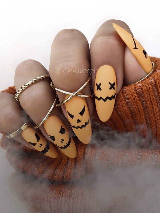 4 nail arts de Halloween para você se inspirar