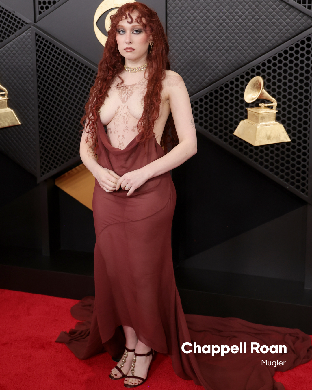 chappell-roan-mugler-look-vestido-grammy-garotas-estupidas