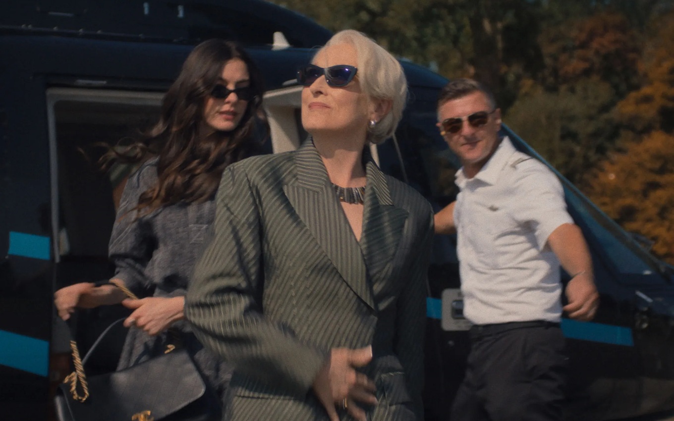 Miranda está ainda mais ácida em novo trailer de “Diabo Veste Prada 2”