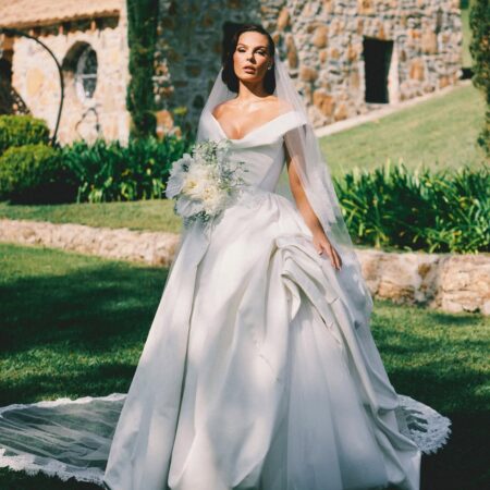 Os vestidos de noiva das celebridades para salvar no moodboard de casamento