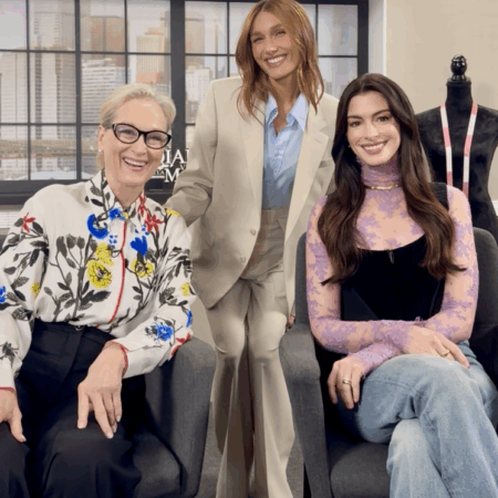Sasha encontra Meryl Streep e Anne Hathaway durante divulgações de “O Diabo Veste Prada 2” no México