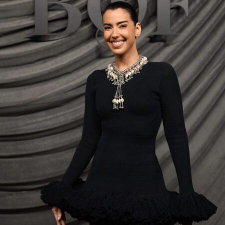 Camila Coutinho aposta em look Yoshita 1967 no BoF 500, em Paris