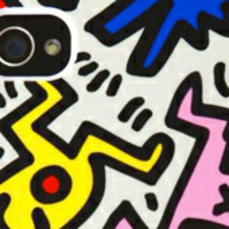 Iphone case by Keith Haring
