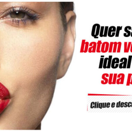 Batom vermelho para todas!