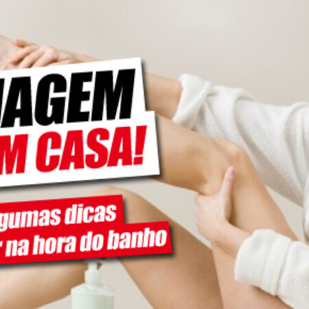 Massagem e drenagem em casa!