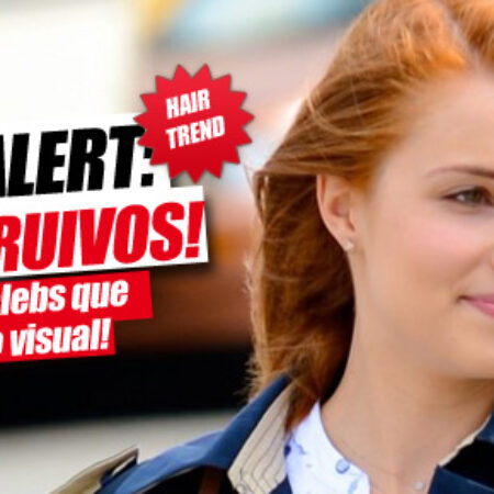 Trend alert: cabelos ruivos!