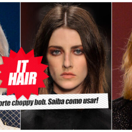 Choppy bob, o corte de cabelo que é hit entre as modelos