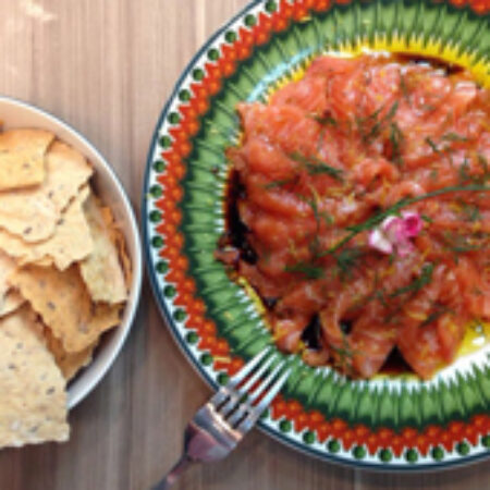 Receitas pra Copa: salmão marinado