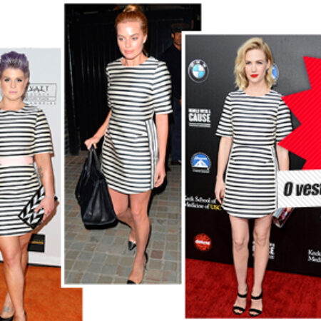 Fashion Fight: o vestido Topshop usado por Beyoncé, January Jones, Kelly Osbourne e Margot Robbie!