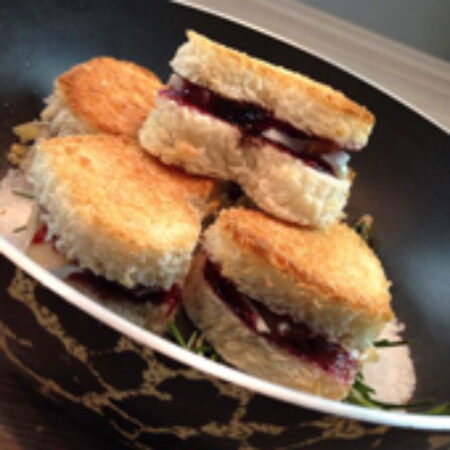 Receitas pra Copa: mini tostex de brie