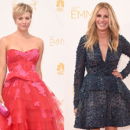 Looks das famosas no Emmy 2014