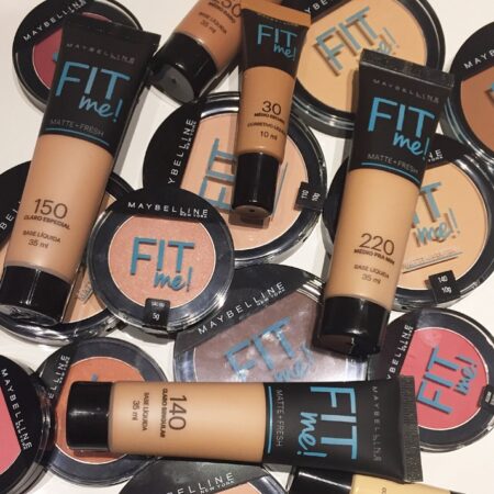 Lançamentos Maybelline Fit Me: novas bases, corretivos, pós e blushes no Brasil!
