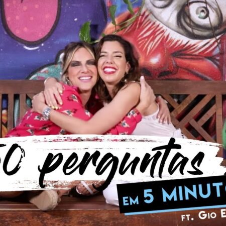 Vídeo: 50 perguntas em 5 minutos com Gio Ewbank!